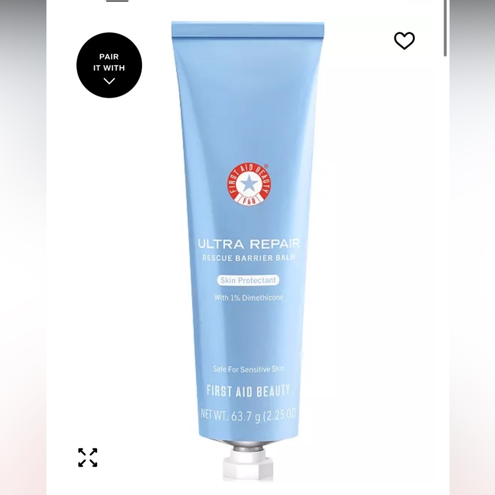 NWT First Aid Beauty
Ultra Repair Rescue Barrier Balm With Dimethicone, 2.25 oz.